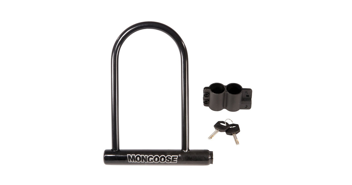 Mongoose Large Bicycle U-Lock